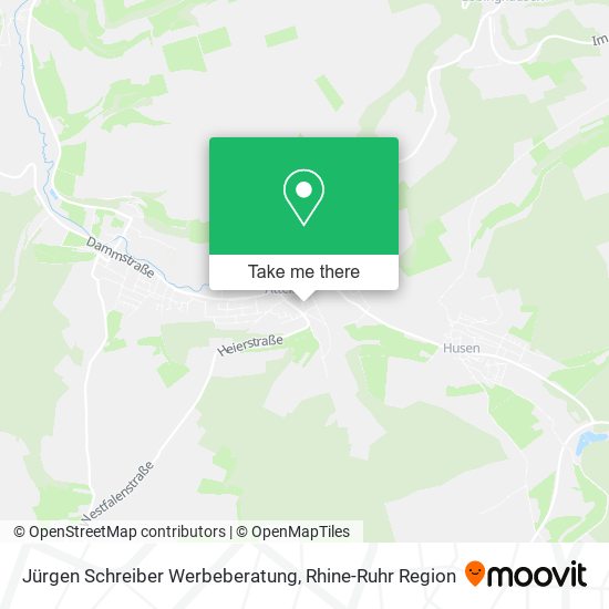 Jürgen Schreiber Werbeberatung map