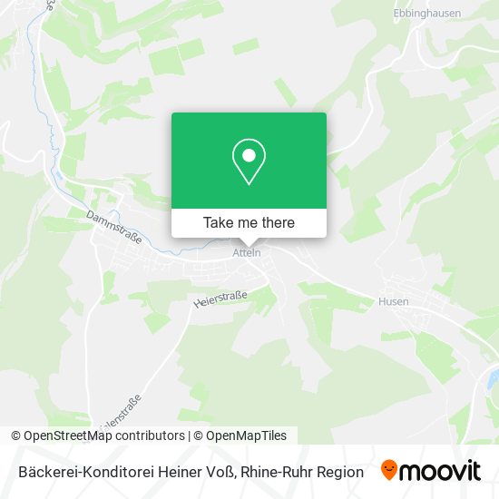 Bäckerei-Konditorei Heiner Voß map