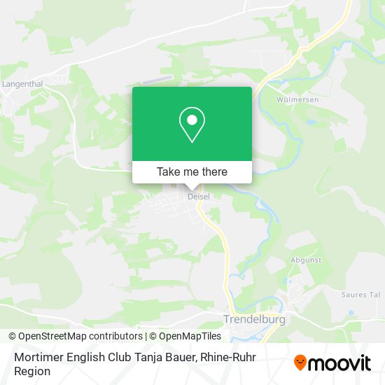Карта Mortimer English Club Tanja Bauer
