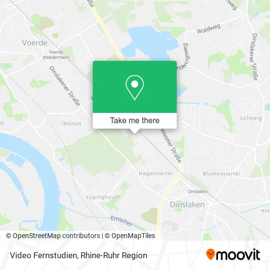 Карта Video Fernstudien