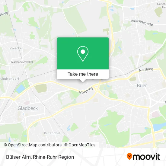 Карта Bülser Alm