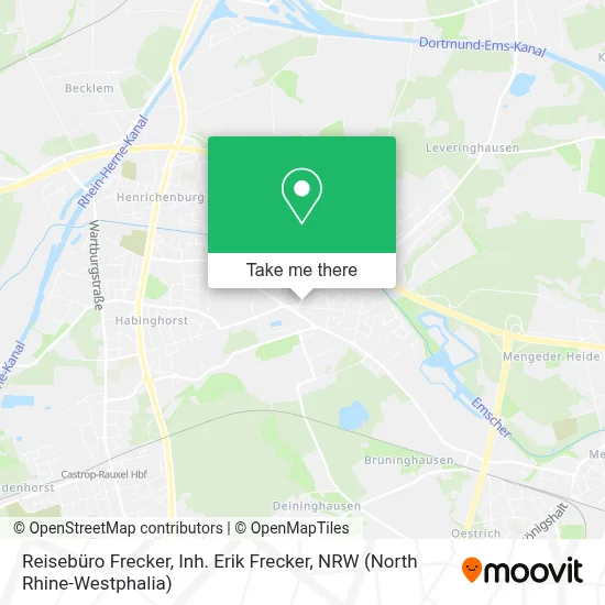 Reisebüro Frecker, Inh. Erik Frecker map