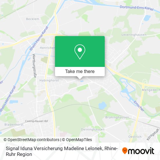 Signal Iduna Versicherung Madeline Lelonek map