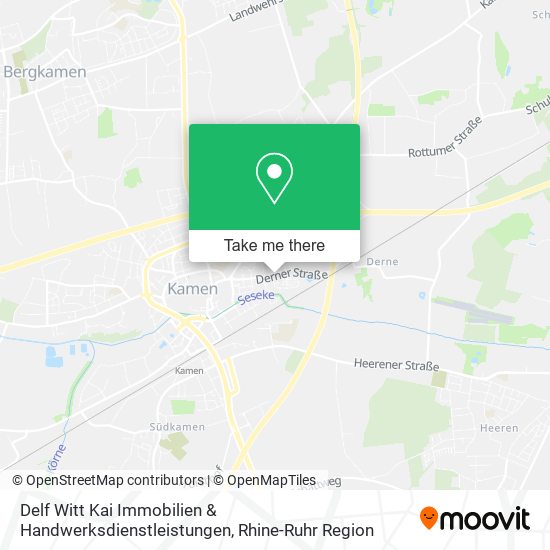 Delf Witt Kai Immobilien & Handwerksdienstleistungen map