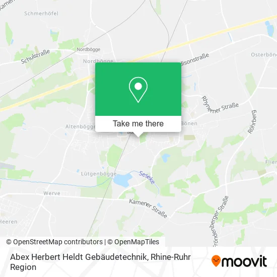 Карта Abex Herbert Heldt Gebäudetechnik