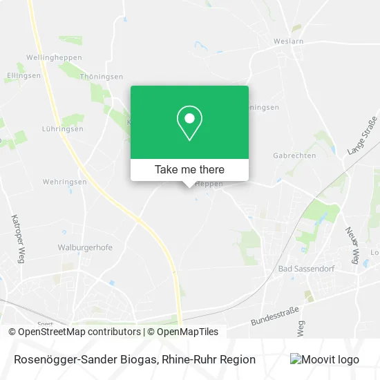 Карта Rosenögger-Sander Biogas