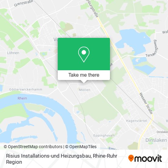 Risius Installations-und Heizungsbau map