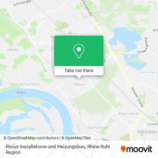 Карта Risius Installations-und Heizungsbau