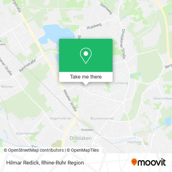 Карта Hilmar Redick