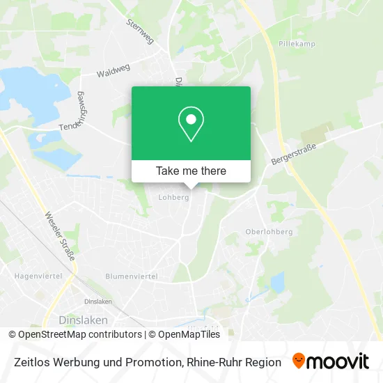 Карта Zeitlos Werbung und Promotion
