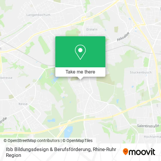 Карта Ibb Bildungsdesign & Berufsförderung