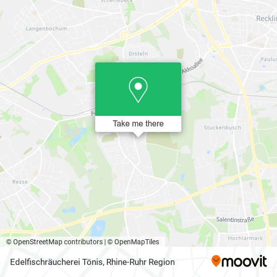 Edelfischräucherei Tönis map