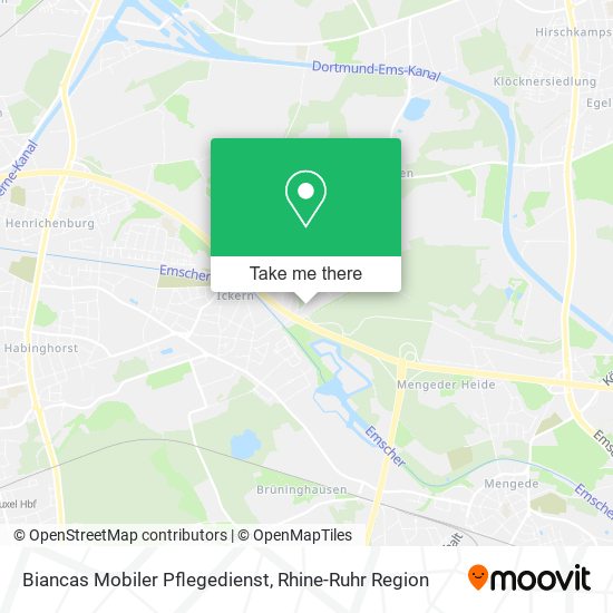Карта Biancas Mobiler Pflegedienst