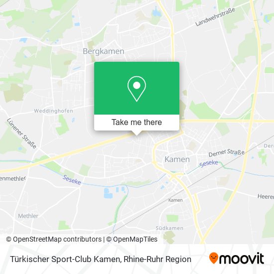 Карта Türkischer Sport-Club Kamen