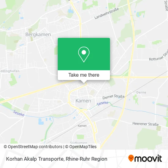 Карта Korhan Akalp Transporte