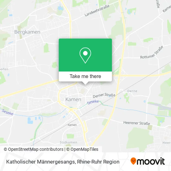 Карта Katholischer Männergesangs