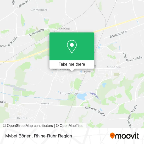 Карта Mybet Bönen