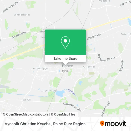 Карта Vyncolit Christian Keuchel