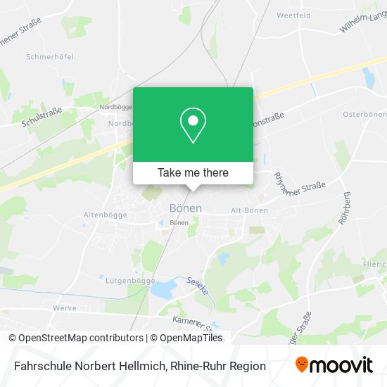 Fahrschule Norbert Hellmich map