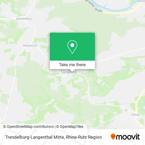 Карта Trendelburg-Langenthal Mitte