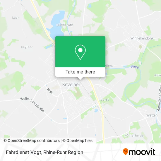Карта Fahrdienst Vogt