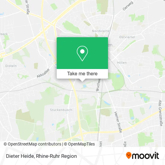 Карта Dieter Heide