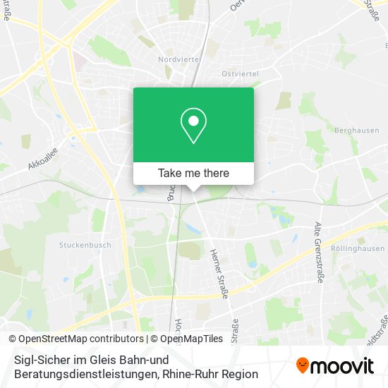 Sigl-Sicher im Gleis Bahn-und Beratungsdienstleistungen map