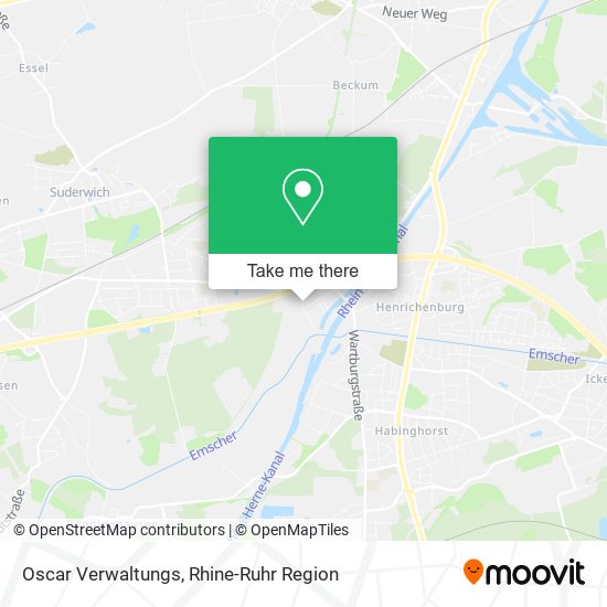 Oscar Verwaltungs map