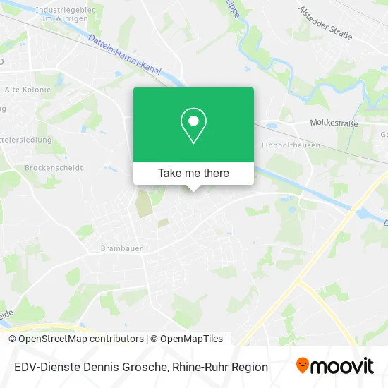 Карта EDV-Dienste Dennis Grosche