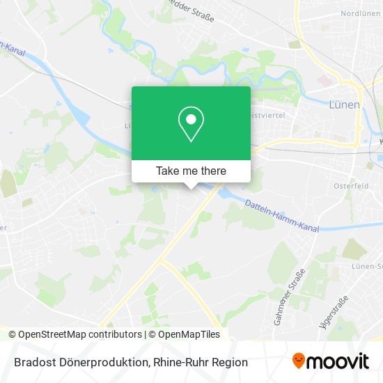 Bradost Dönerproduktion map