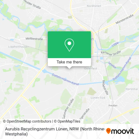 Карта Aurubis Recyclingzentrum Lünen
