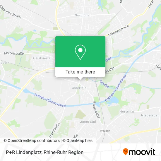 Карта P+R Lindenplatz
