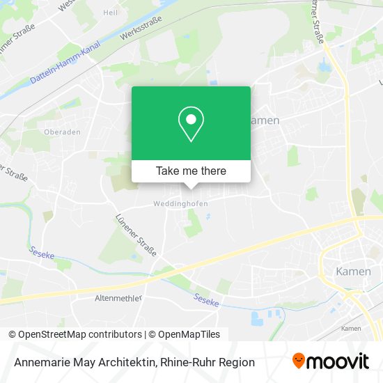 Annemarie May Architektin map