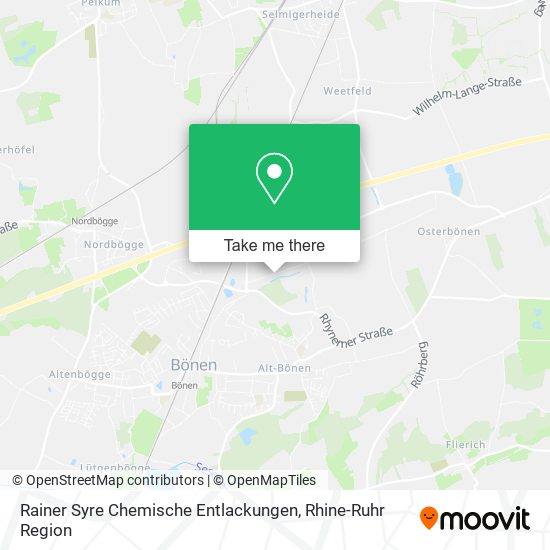 Rainer Syre Chemische Entlackungen map