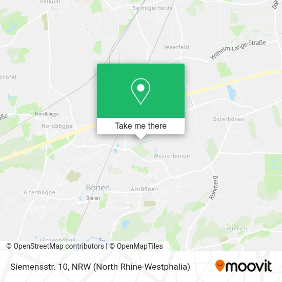 Siemensstr. 10 map