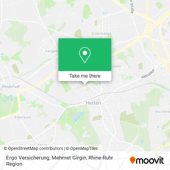 Карта Ergo Versicherung, Mehmet Girgin