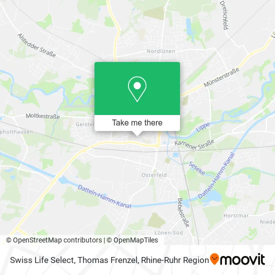 Карта Swiss Life Select, Thomas Frenzel