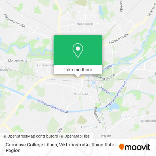 Comcave.College Lünen, Viktoriastraße map
