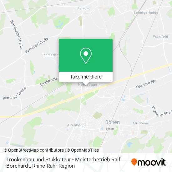Trockenbau und Stukkateur - Meisterbetrieb Ralf Borchardt map