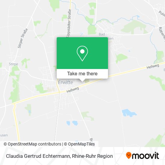 Claudia Gertrud Echtermann map