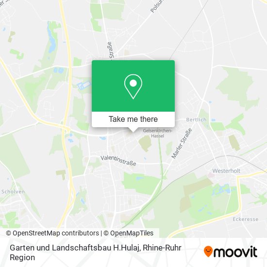Garten und Landschaftsbau H.Hulaj map