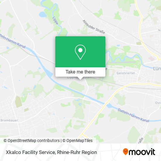 Xkalco Facility Service map