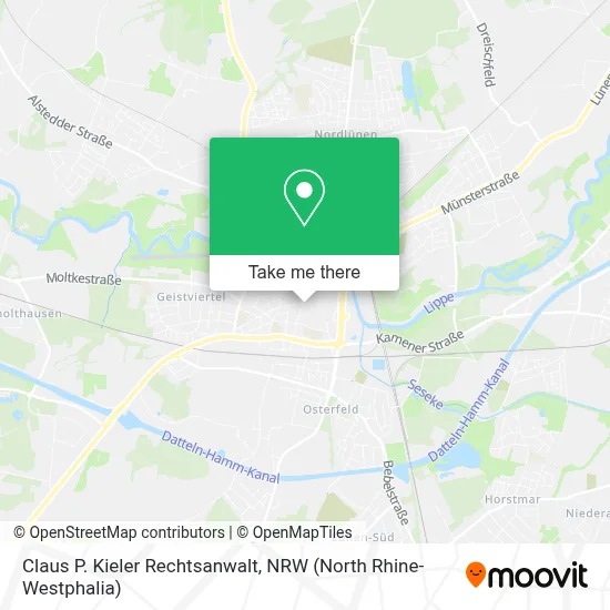 Claus P. Kieler Rechtsanwalt map