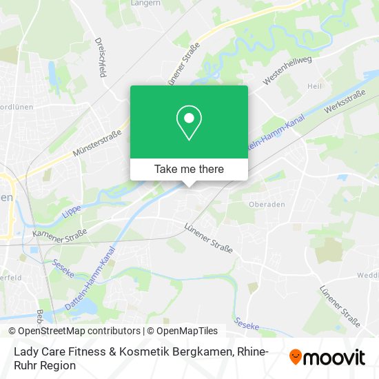 Карта Lady Care Fitness & Kosmetik Bergkamen
