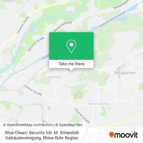 Blue-Clean/ Security Inh. M. Smandzik Gebäudereinigung map