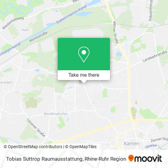 Tobias Suttrop Raumausstattung map