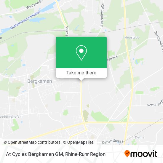 At Cycles Bergkamen GM map