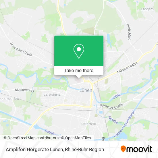 Amplifon Hörgeräte Lünen map