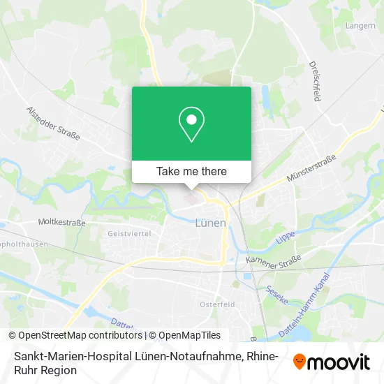 Sankt-Marien-Hospital Lünen-Notaufnahme map