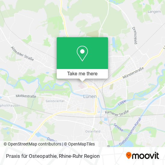 Praxis für Osteopathie map